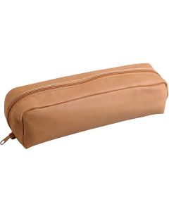 Trousse rectangulaire pour stylo Cuir Naturel CLAIREFONTAINE