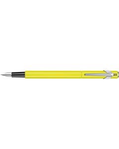 Stylo à plume - Largeur M - Jaune Fluo : CARAN D'ACHE 849 Fluo Line Image