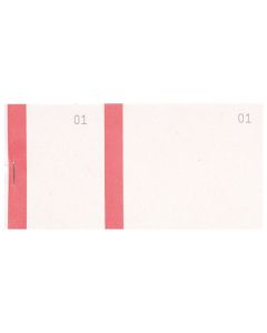 BLOC VENDEUR Exacompta Carnet de 100 tickets - Rouge Visuel