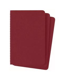 Carnet de Notes Uni 21 x 13 cm - Rouge MOLESKINE Lot de 3