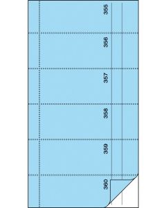BON NUMEROTE Carnet autocopiant de Bons Bleus (SIGEL BO095)