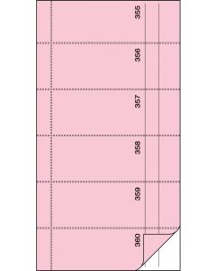 BON NUMEROTE Carnet autocopiant de Bon Rose (SIGEL BO098)
