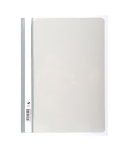 EXACOMPTA 439702B Chemises de présentation à lamelles en PVC - Blanc