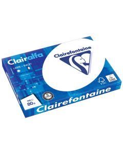 Ramette de papier de 500 feuilles A3 80 g - Extra blanc : CLAIREFONTAINE Visuel