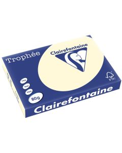 Ramette de papier Trophée de 500 feuilles A3 - Ivoire : CLAIREFONTAINE Illustration