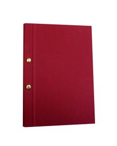 ELVE D92 : 15 reliures d'archives de notaires - Griotte (Classeur à vis en laiton