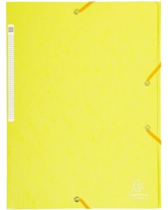 EXACOMPTA : Chemises à élastiques - Jaune 17113H