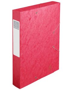 Boîte de classement Cartobox - Dos 60 mm - Rouge : EXACOMPTA Image