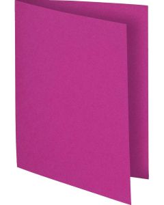 Lot de 100 Chemises pour dossiers A4 FLASH 220 - Fuchsia EXACOMPTA Image