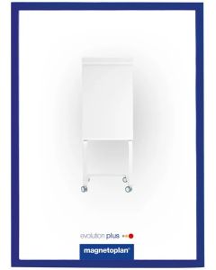 Photo Lot de 5 cadres d'affichage magnétiques - A4 - Bleu : MAGNETOPLAN 1130303