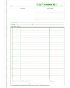 LIVRAISON Carnet autocopiant Tripli - 297 x 210 mm 13163E Exacompta