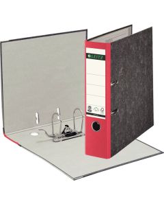 Photo Classeur à levier - Dos de 80 mm couleur Rouge : LEITZ  1080-50-25