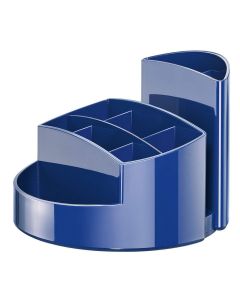 Photo Pot à crayons 9 compartiments RONDO - Bleu : HAN 17460-14