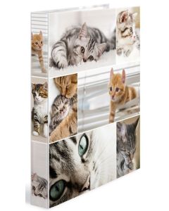 Classeur à 4 anneaux - Dos de 35 mm - Chats HERMA Image