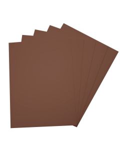 Caoutchouc mousse - Marron choco - 290 x 400 mm : FOLIA Image