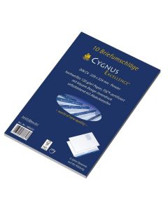 Photo Enveloppes autocollantes sans fenêtre - 229 x 324 mm : MAIL MEDIA Cygnus Excellence Lot de 10 (286600) 