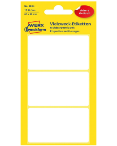 Photo Étiquettes adhésives - 66 x 38 mm - Blanc AVERY