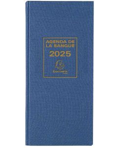 Agenda de banque journalier 2017 EXACOMPTA 38583E