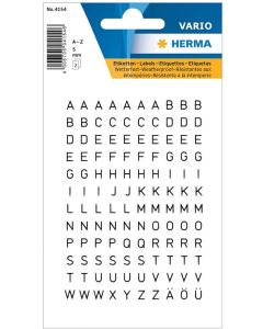 Photo HERMA : Lettres autocollantes - 5 mm 4154