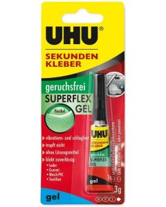 Photo Colle instantanée Gel - 3 g UHU Superflex Gel