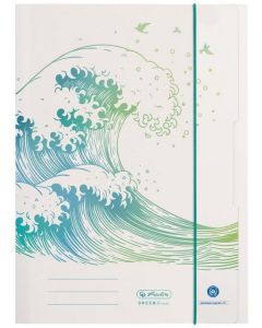 Photo Chemise à élastique en carton - Vague HERLITZ GREENline