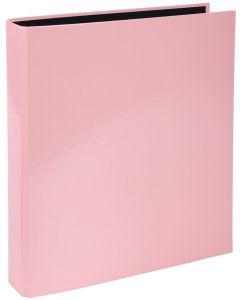 Photo Classeur rigide à 4 anneaux en D - Dos 40 mm - Rose EXACOMPTA Aquarel