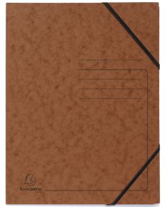 Photo Chemise imprimée à élastiques - Sans rabat - Tabac EXACOMPTA Image