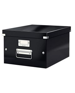 Photo Boite de rangement WOW - Format A4 - Noir LEITZ 6044-00-95 