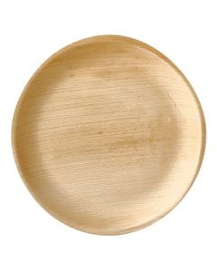 Assiette jetable en feuilles de palme - Diamètre de 250 mm PAP STAR Pure
