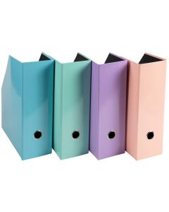 Photo Porte revues - Dos de 100 mm - Assortiment EXACOMPTA Aquarel