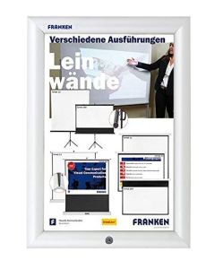 Cadre porte-affiche sécurisé - Verrouillable - Format A4 : FRANKEN photo