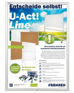 Cadre porte-affiche sécurisé - Verrouillable - Format A1 : FRANKEN photo
