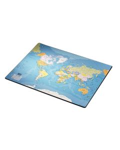 Photo Sous-mains - Carte du monde - 530 x 400 mm : ESSELTE 32188