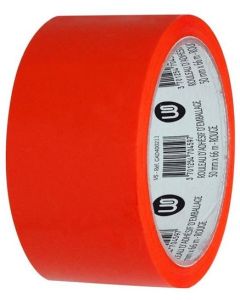 Photo Ruban adhésif en PP - 50 mm x 66 m - Rouge WONDAY