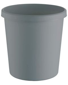 HELIT  : Corbeille à papier 18 litres - Jaune poubelle H2360018