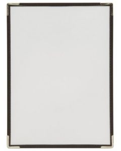 Photo Protège-menu transparent A4 - Pour 2 visuels SECURIT Crystal