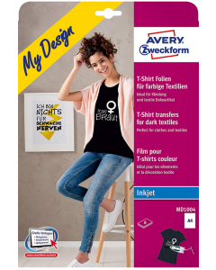 Photo Films transfert T-shirts foncés - Blanc AVERY