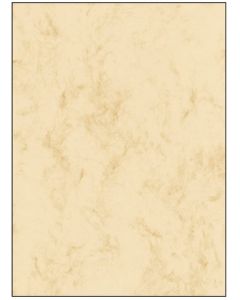 Photo SIGEL T1081 Feuilles marbrées - Format A4 - Beige