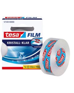 Photo TESA : Ruban adhésif Cristallin - 19 mm x 33 m Film