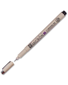 Photo Stylo feutre à pointe fine - 0,45 mm - Noir : SAKURA Pigma Micron 05 (XSDK0549 )