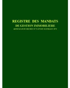Registre des mandats - Gestion immobilière 1411 ELVE