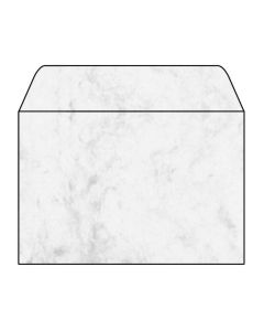 SIGEL DU009 : Lot de 25 enveloppes marbrées - 114 x 162 mm - Gris