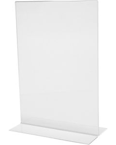 SIGEL : Présentoir de table droit TA220 - A4 (Affichage)