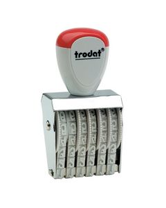 TRODAT : Tampon numéroteur - 6 bandes - 4 x 26 mm 511546