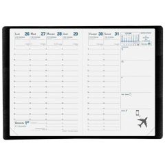 Agenda de poche 2024 - Affaires Equology - 100 x 150 mm - Rouge QUO VADIS