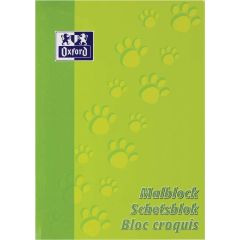 Photo Bloc à dessin de 100 feuilles blanches - A4 OXFORD 