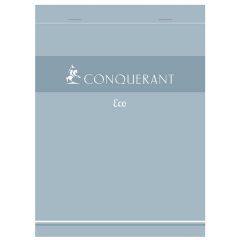 Bloc-Notes A4 à feuilles Quadrillées 210 x 297 mm CONQUERANT SEPT