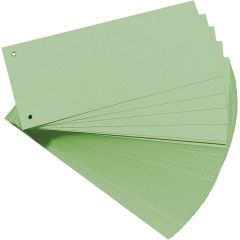 Photo OXFORD : Lot de 100 intercalaires en carton - Vert 100205028