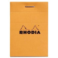 Bloc-Notes quadrillé - 52 x 75 mm A8 : RHODIA N°10 Couverture Orange Visuel
