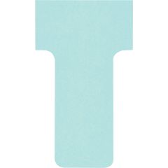 Fiches T - Indice 1 / 28 mm - Bleu : NOBO Lot de 100 Visuel